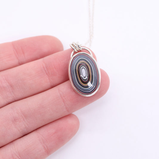 Fordite Pendant