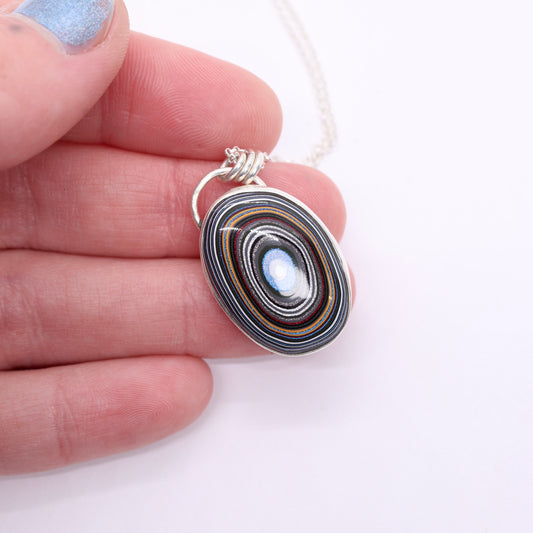 Fordite Pendant