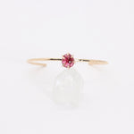 Load image into Gallery viewer, Pink Tourmaline Cuff Bracelet

