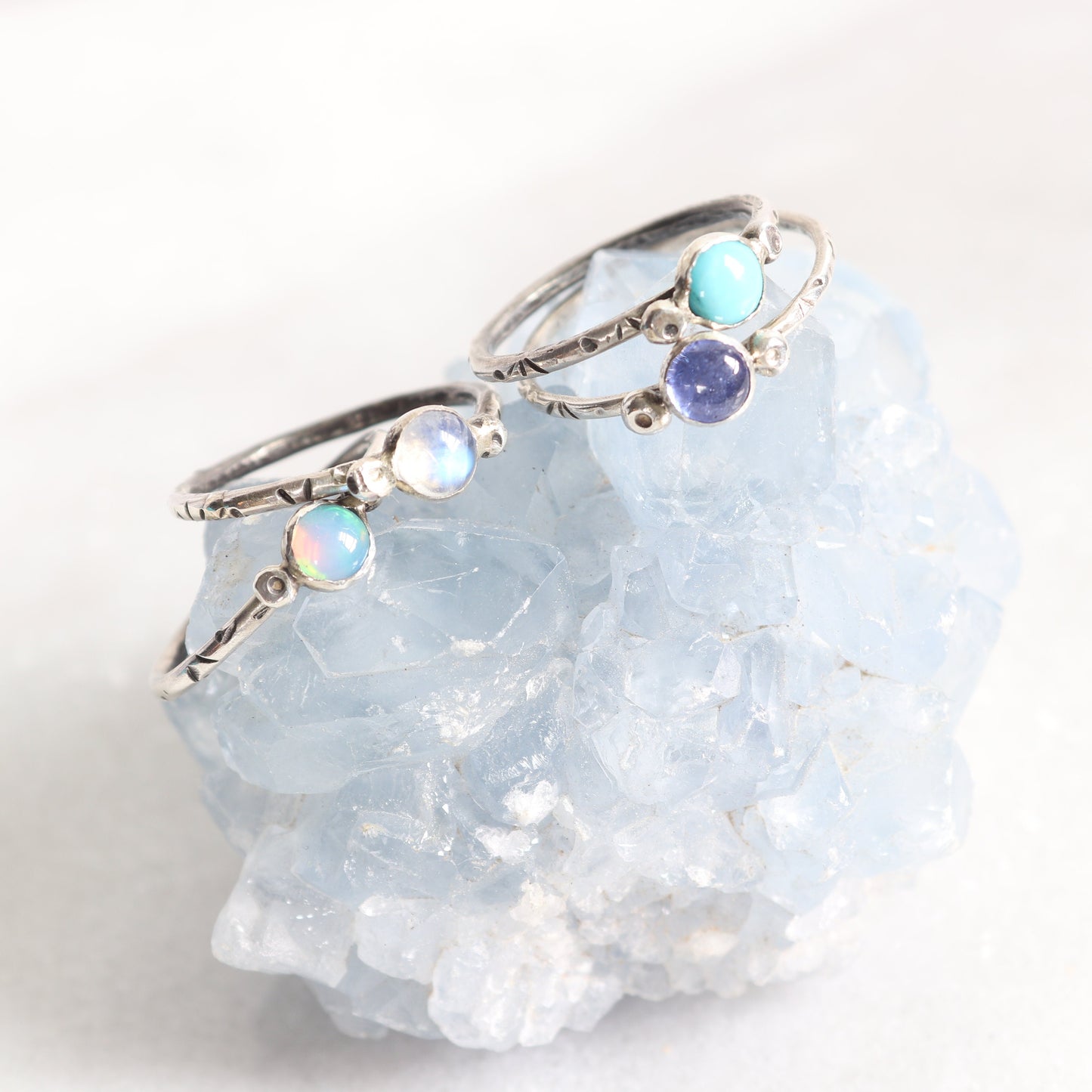 Tanzanite Stacking Ring