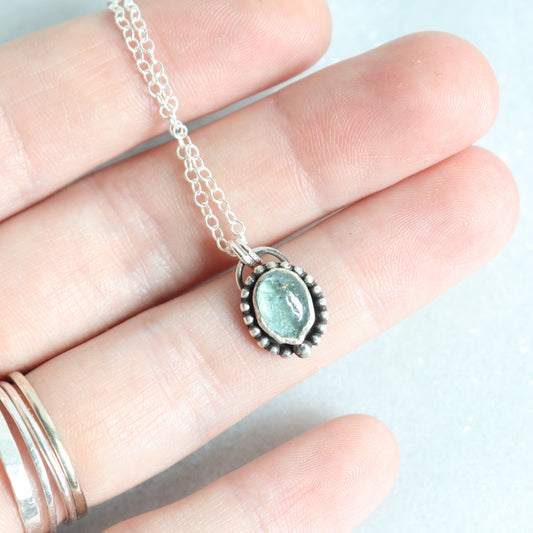 Green Tourmaline Necklace