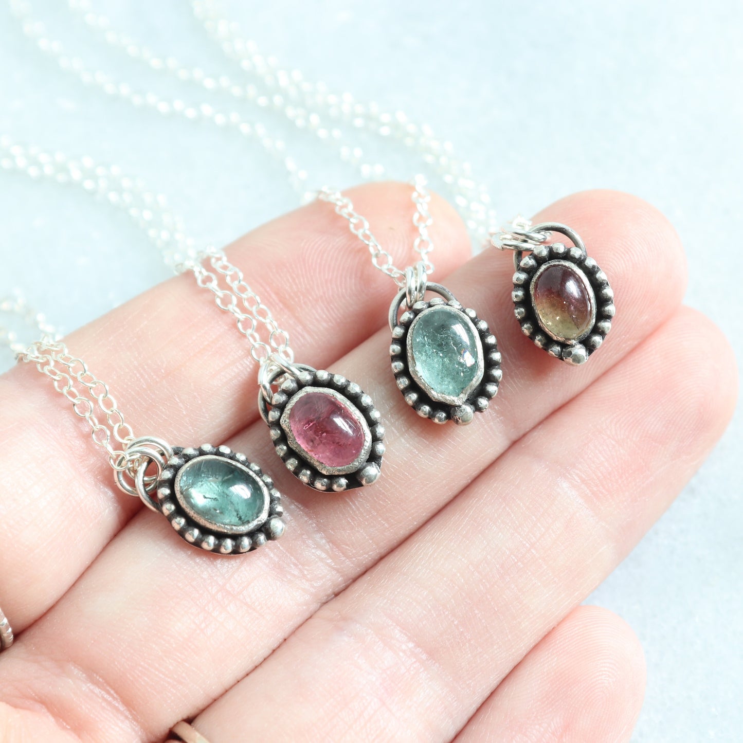 Green Tourmaline Necklace