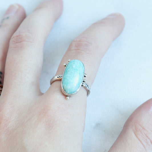 Colorado Amazonite Ring