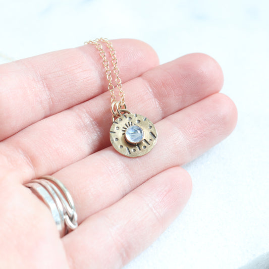 Moonstone Talisman Necklace