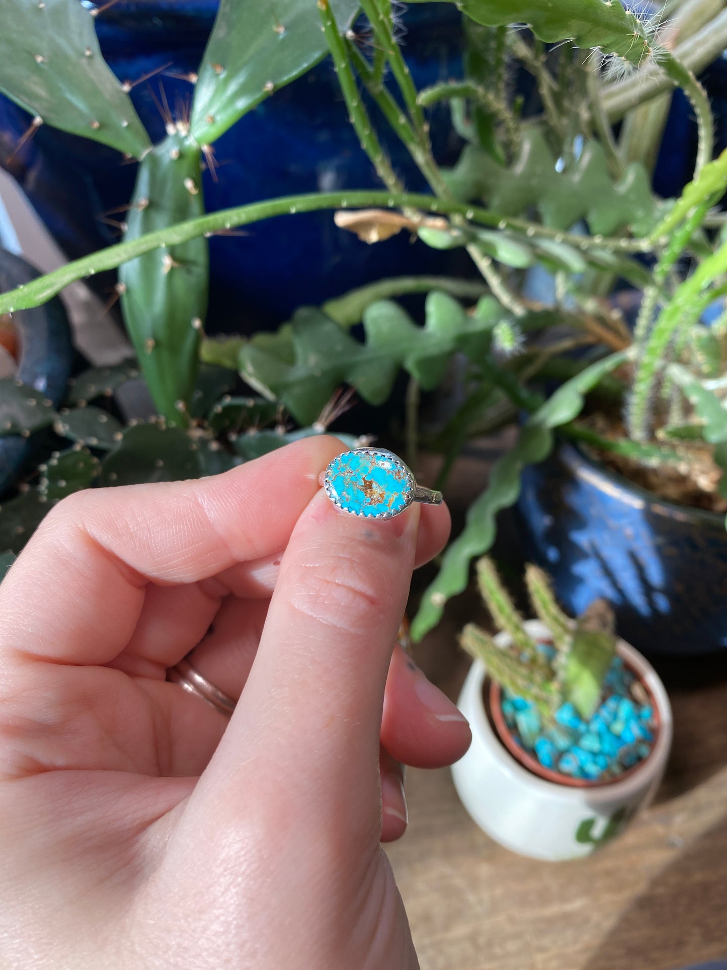 Turquoise Ring Size 6 1/2