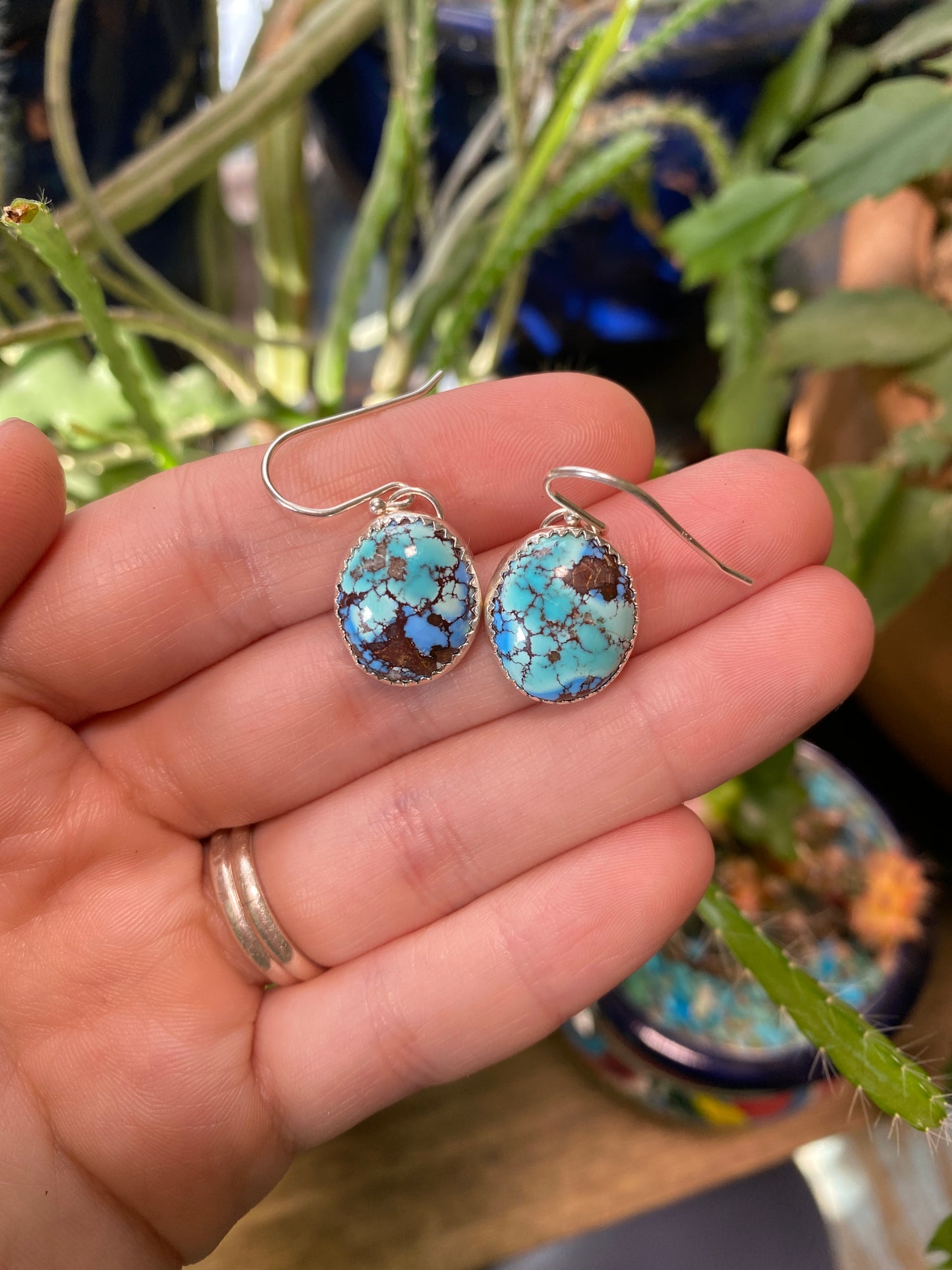 Golden Hills Turquoise Earrings