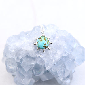 Sierra Nevada Turquoise | Sun Relic Necklace