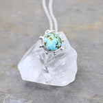 Load image into Gallery viewer, Sierra Nevada Turquoise | Sun Relic Necklace

