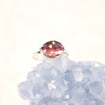 Load image into Gallery viewer, Pink Tourmaline Ring, Size 8
