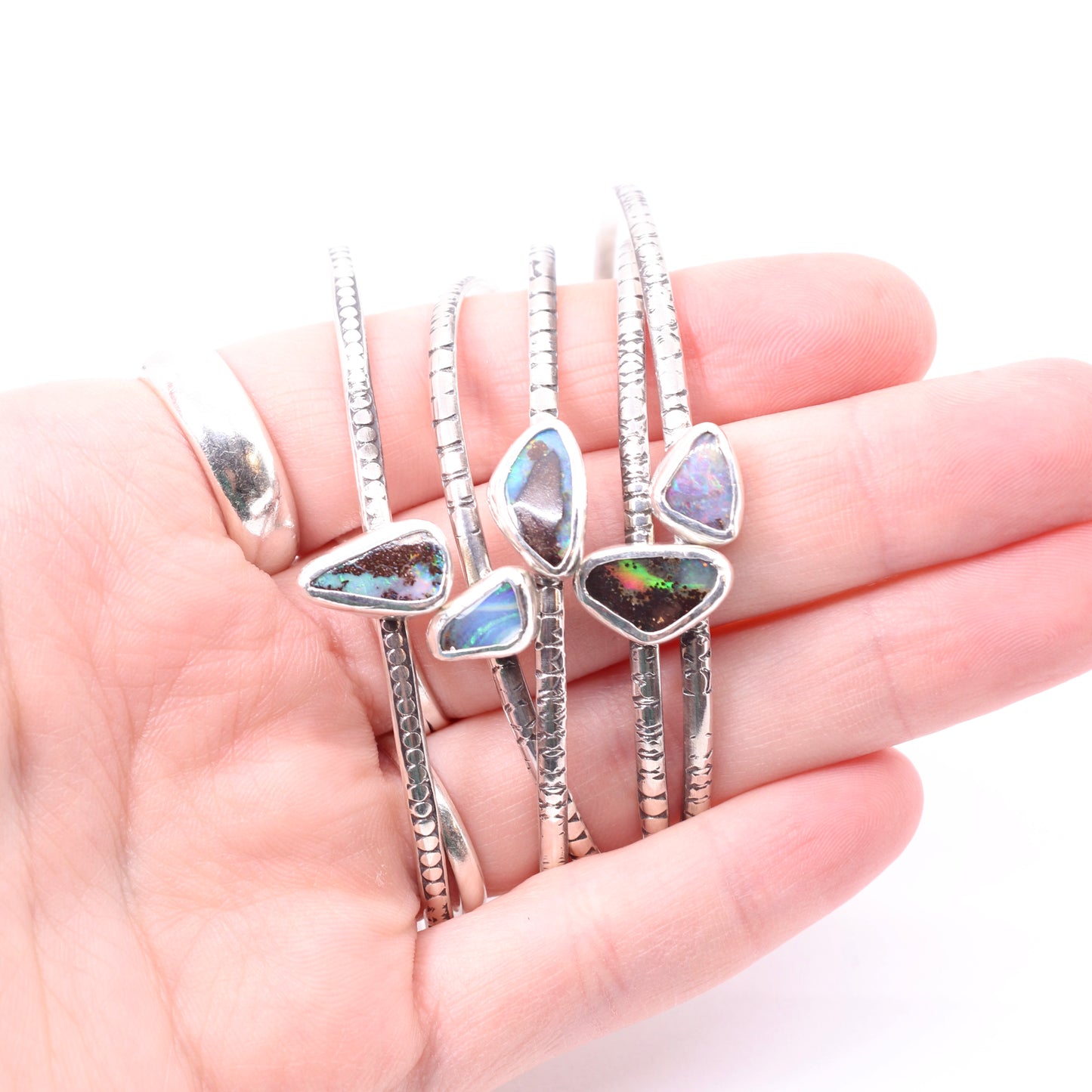 Boulder Opal Cuff Bracelet