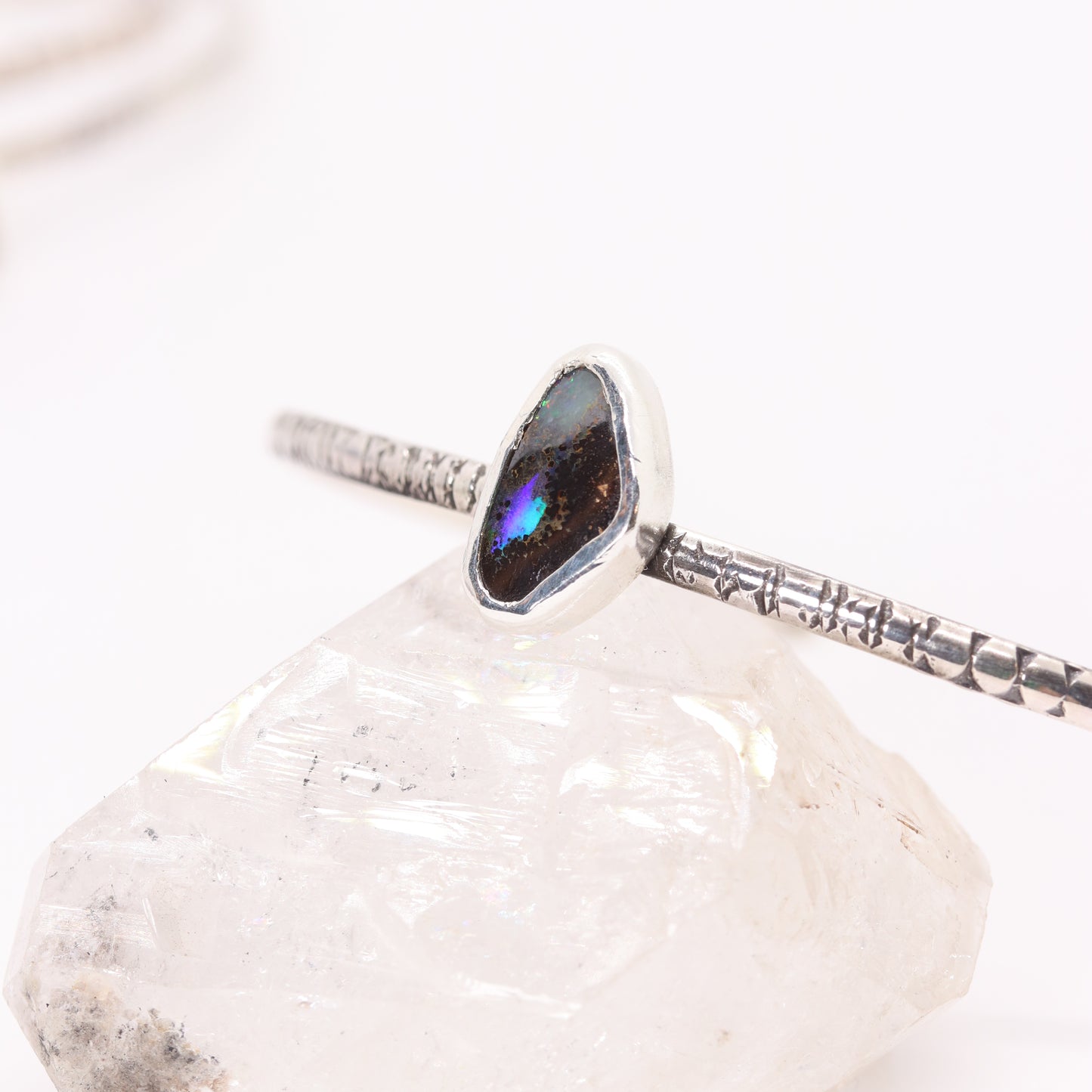 Boulder Opal Cuff Bracelet
