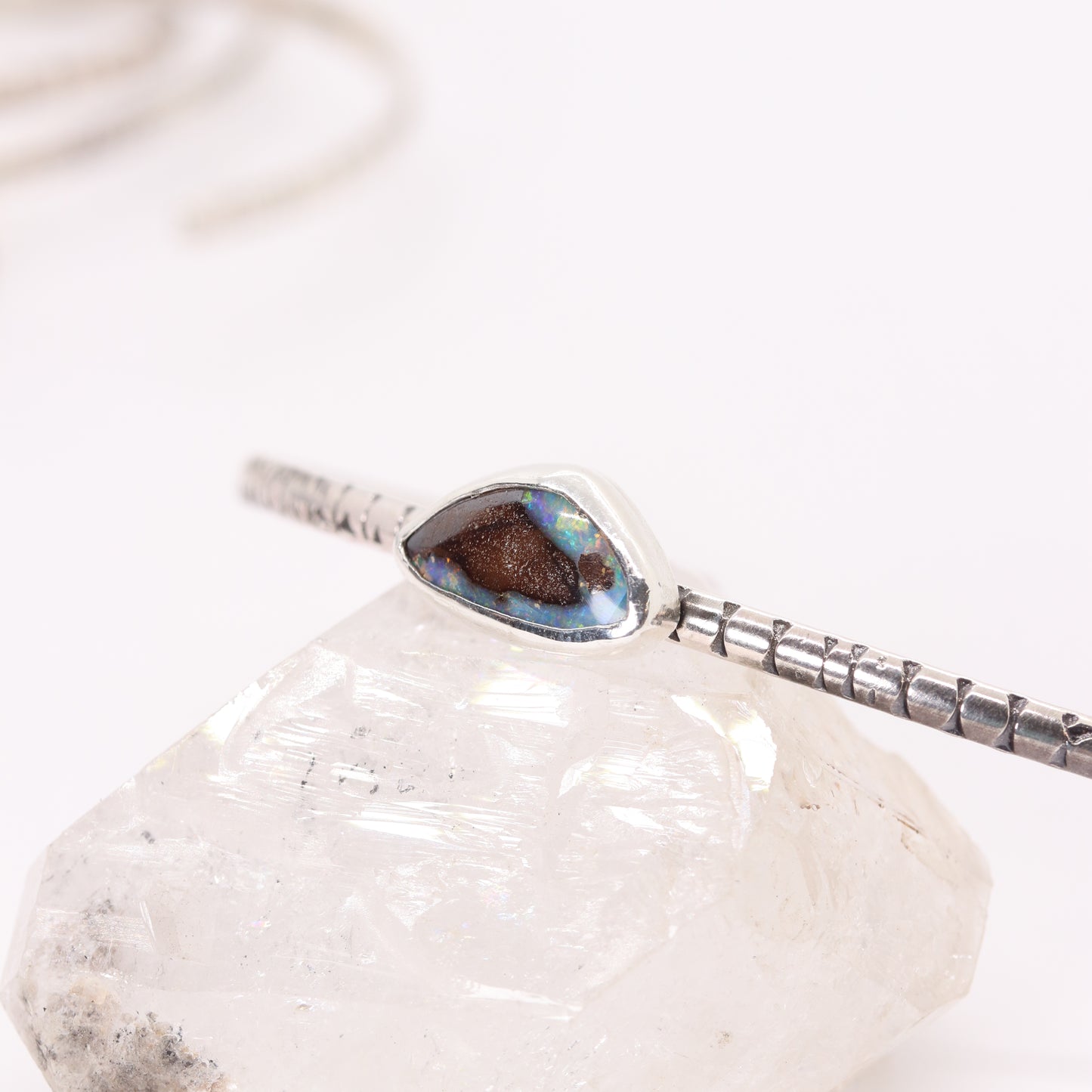 Boulder Opal Cuff Bracelet