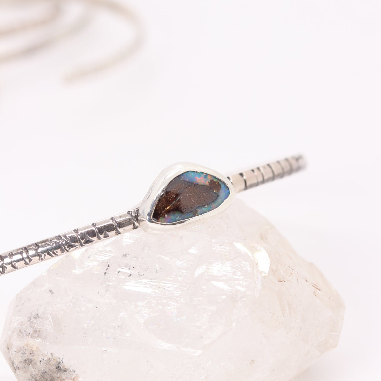 Boulder Opal Cuff Bracelet