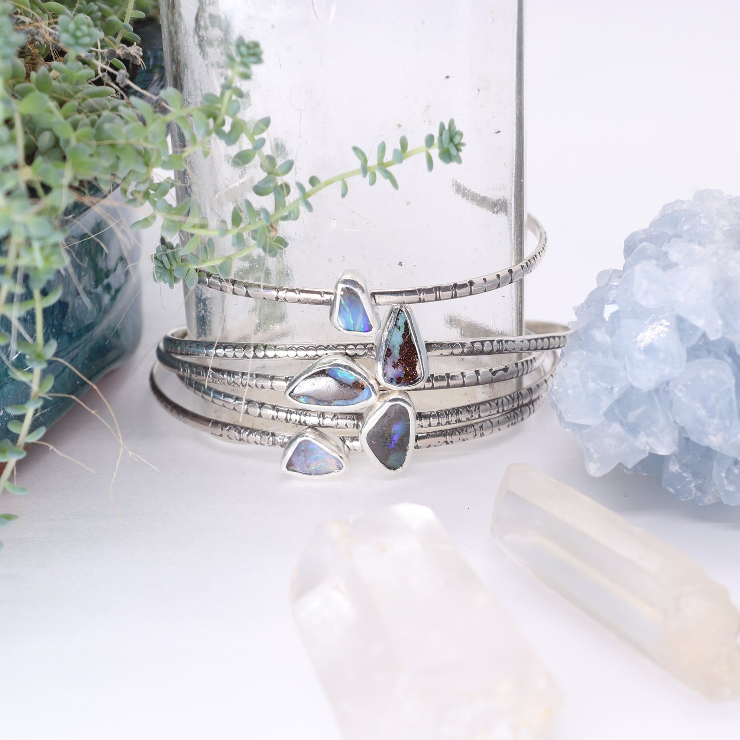 Boulder Opal Cuff Bracelet