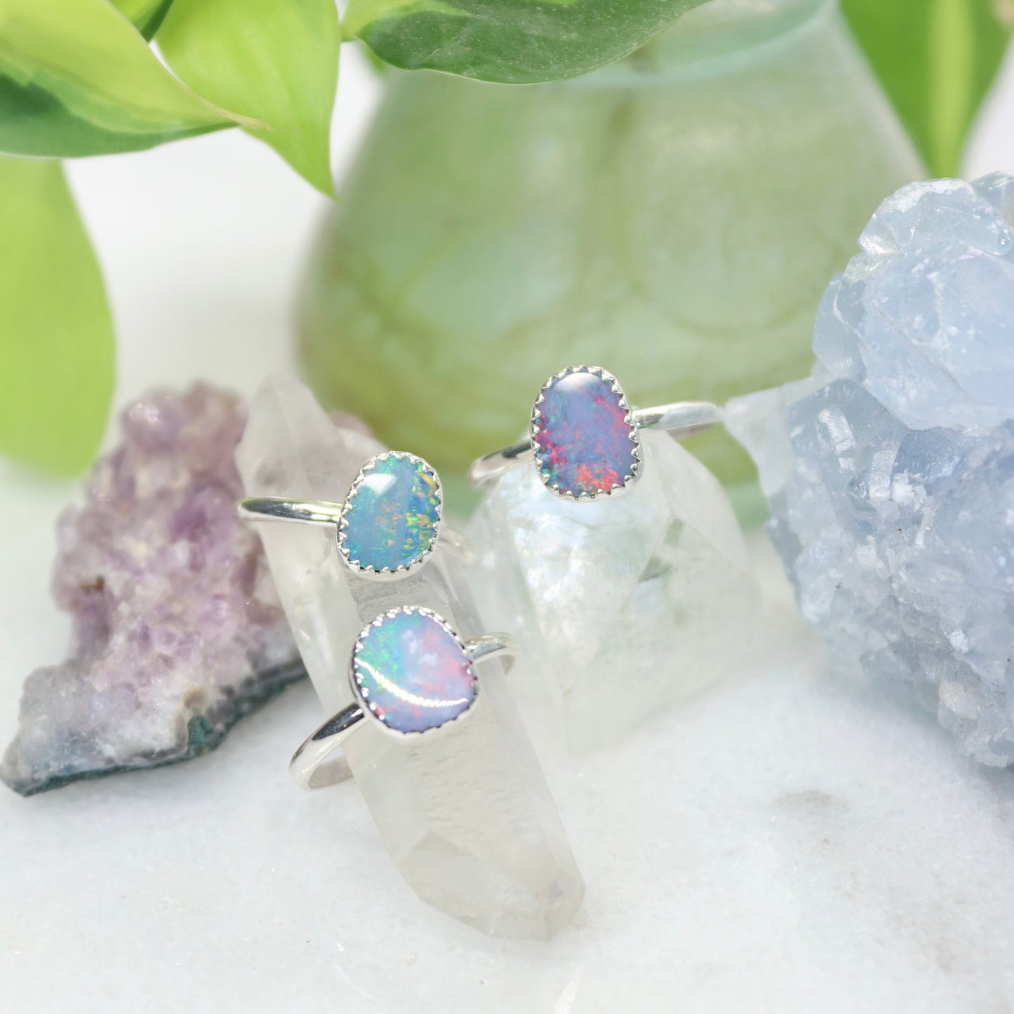 Australian Boulder Opal Ring | Size 7