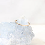 Load image into Gallery viewer, gold dot stacking ring
