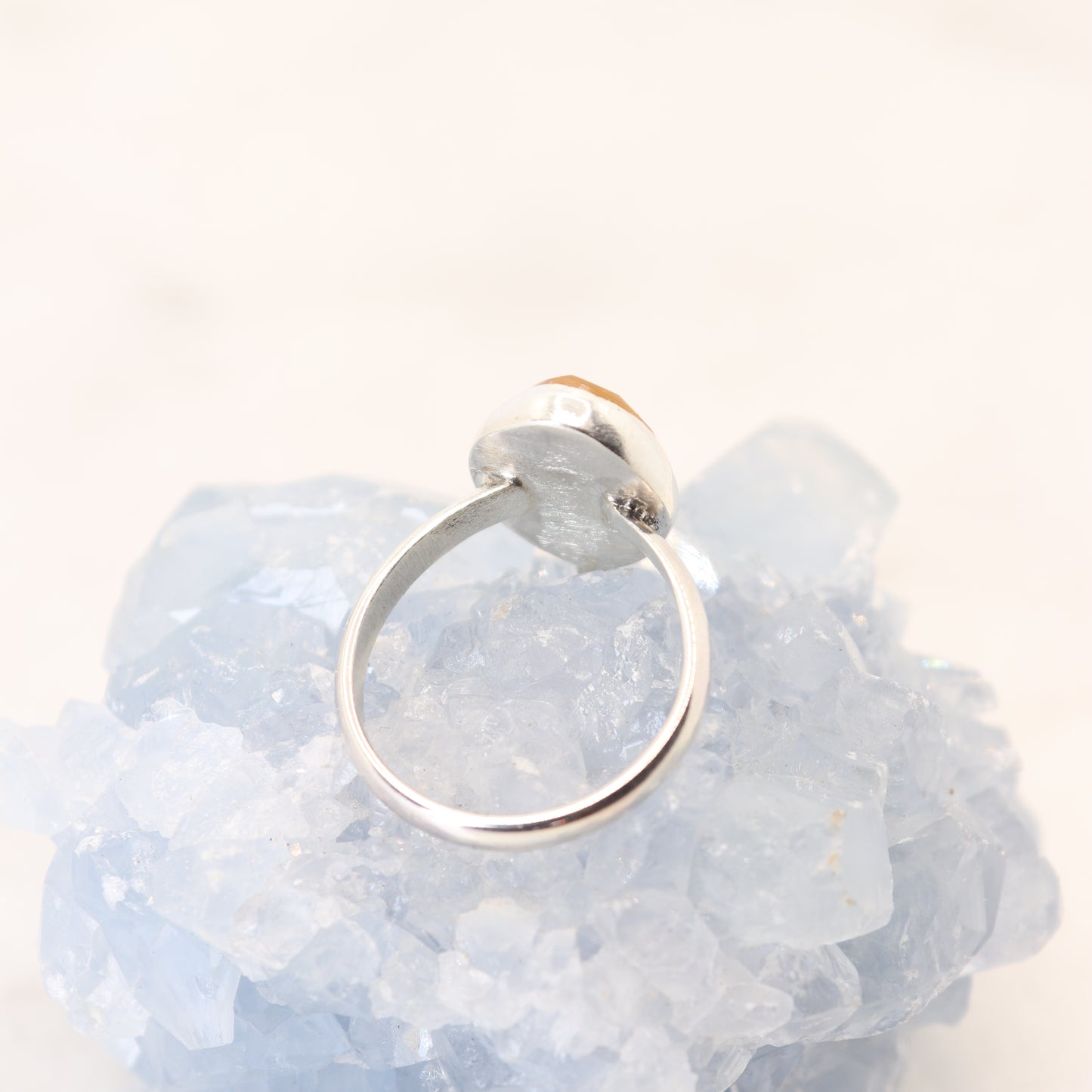 imperial topaz gemstone ring