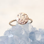 Load image into Gallery viewer, Full Moon Disc Ring in Gold
