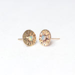Load image into Gallery viewer, Sunburst Earrings in Gold
