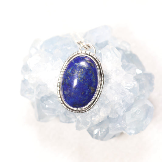 Lapis Lazuli Necklace in Sterling Silver
