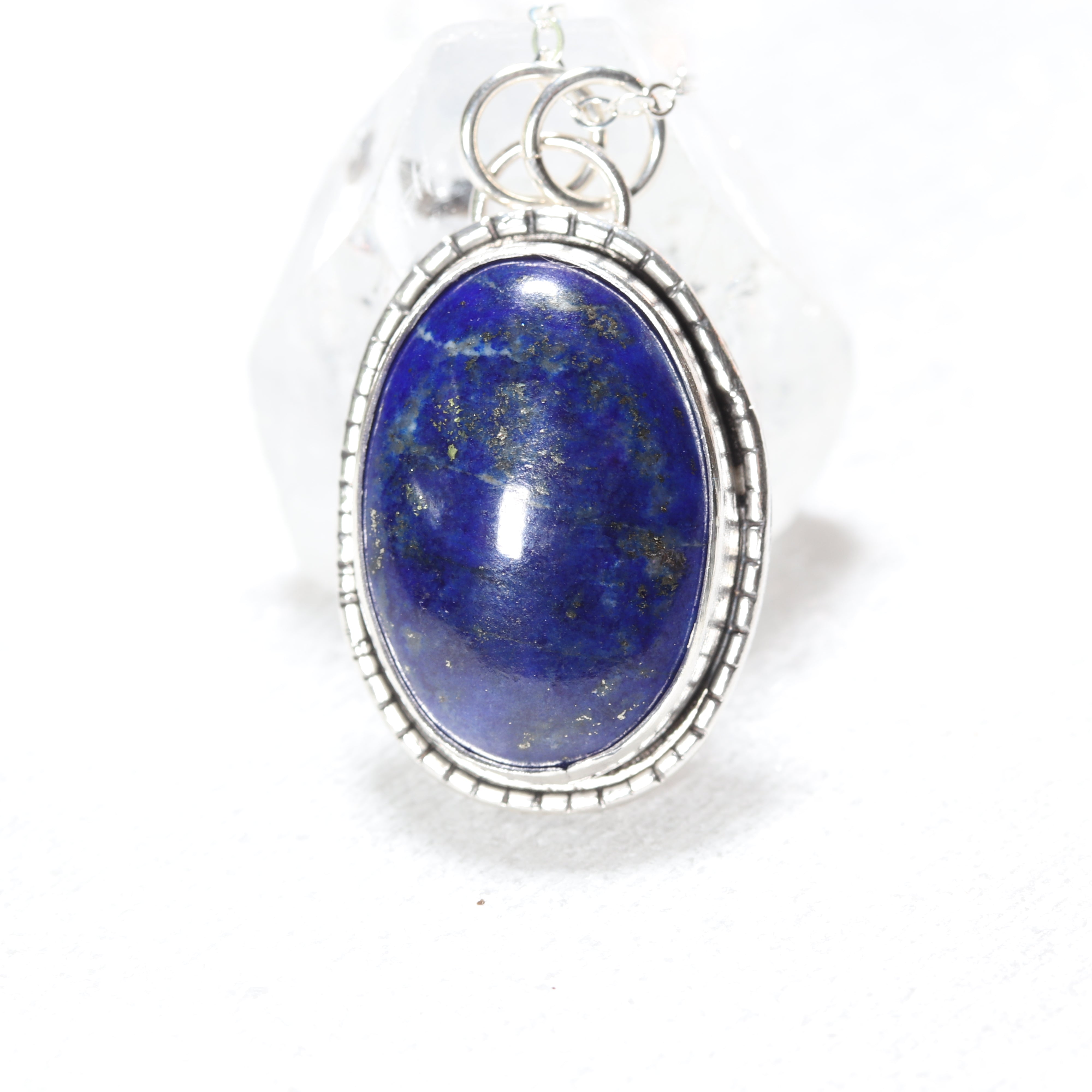 Lapis Lazuli Necklace in Sterling Silver