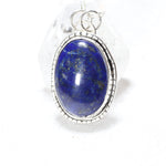Load image into Gallery viewer, Lapis Lazuli Necklace in Sterling Silver
