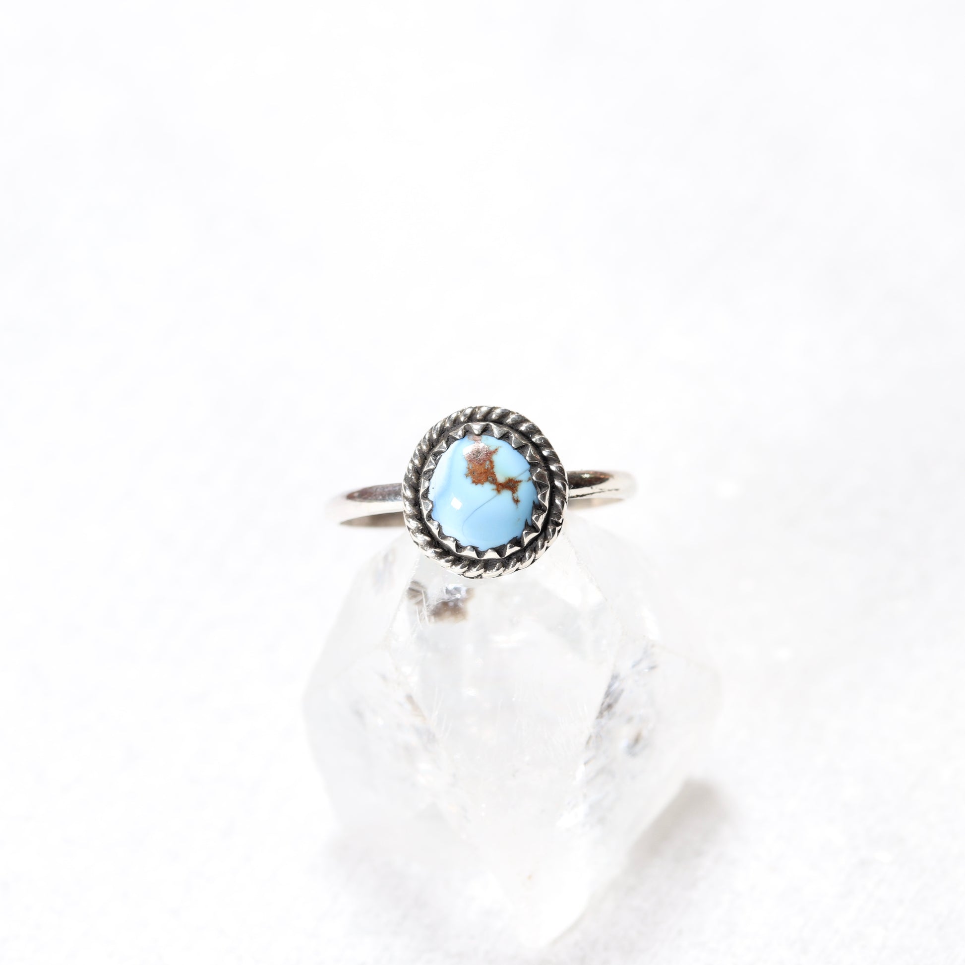 Golden Hills Lavender Turquoise Ring