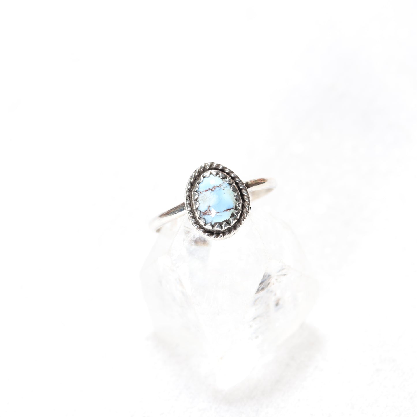 Golden Hills Lavender Turquoise Ring