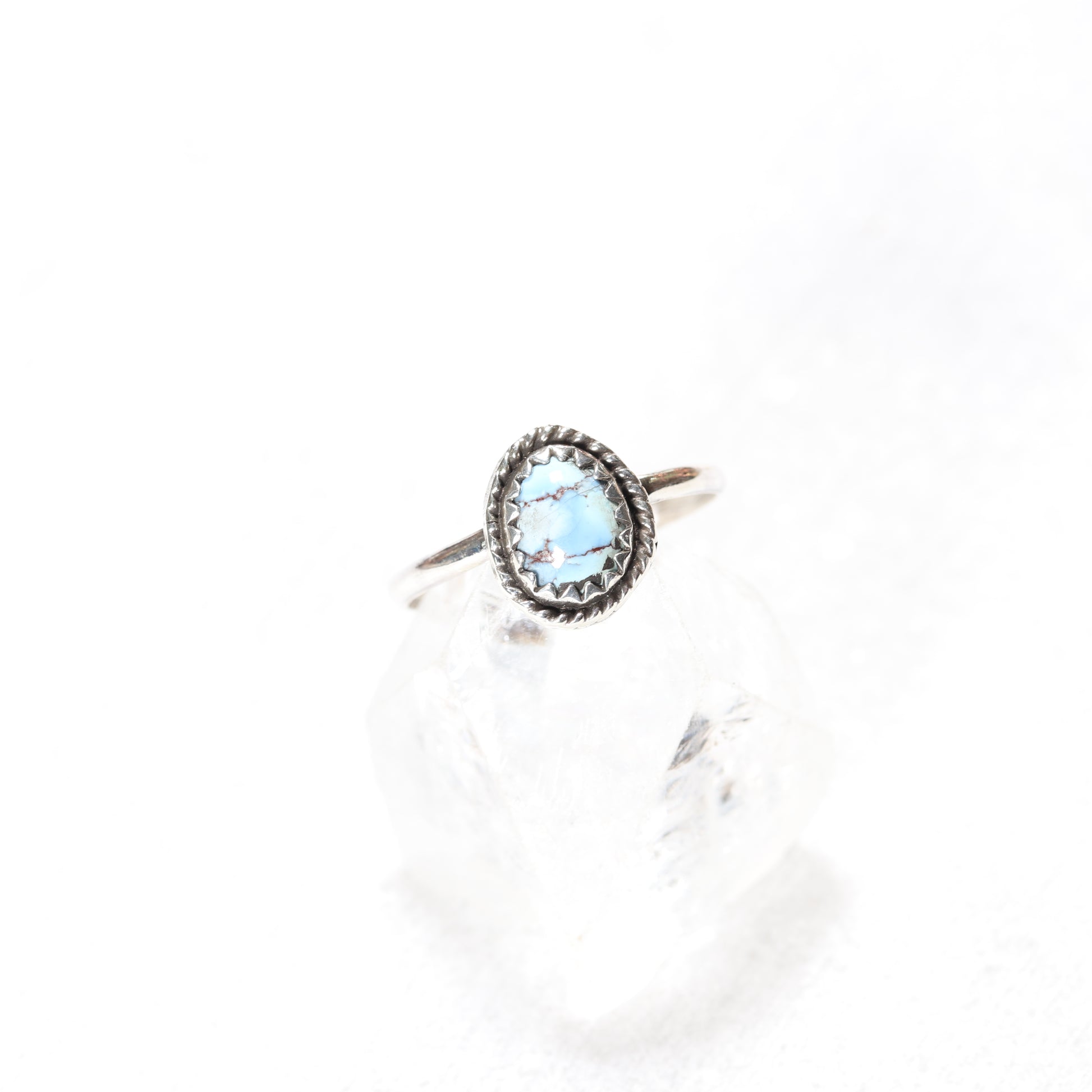 Golden Hills Lavender Turquoise Ring