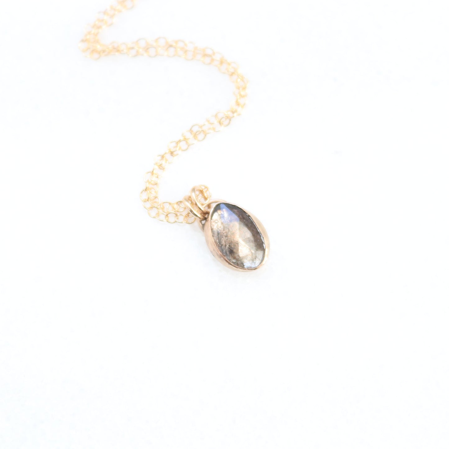 Moss Aquamarine Necklace