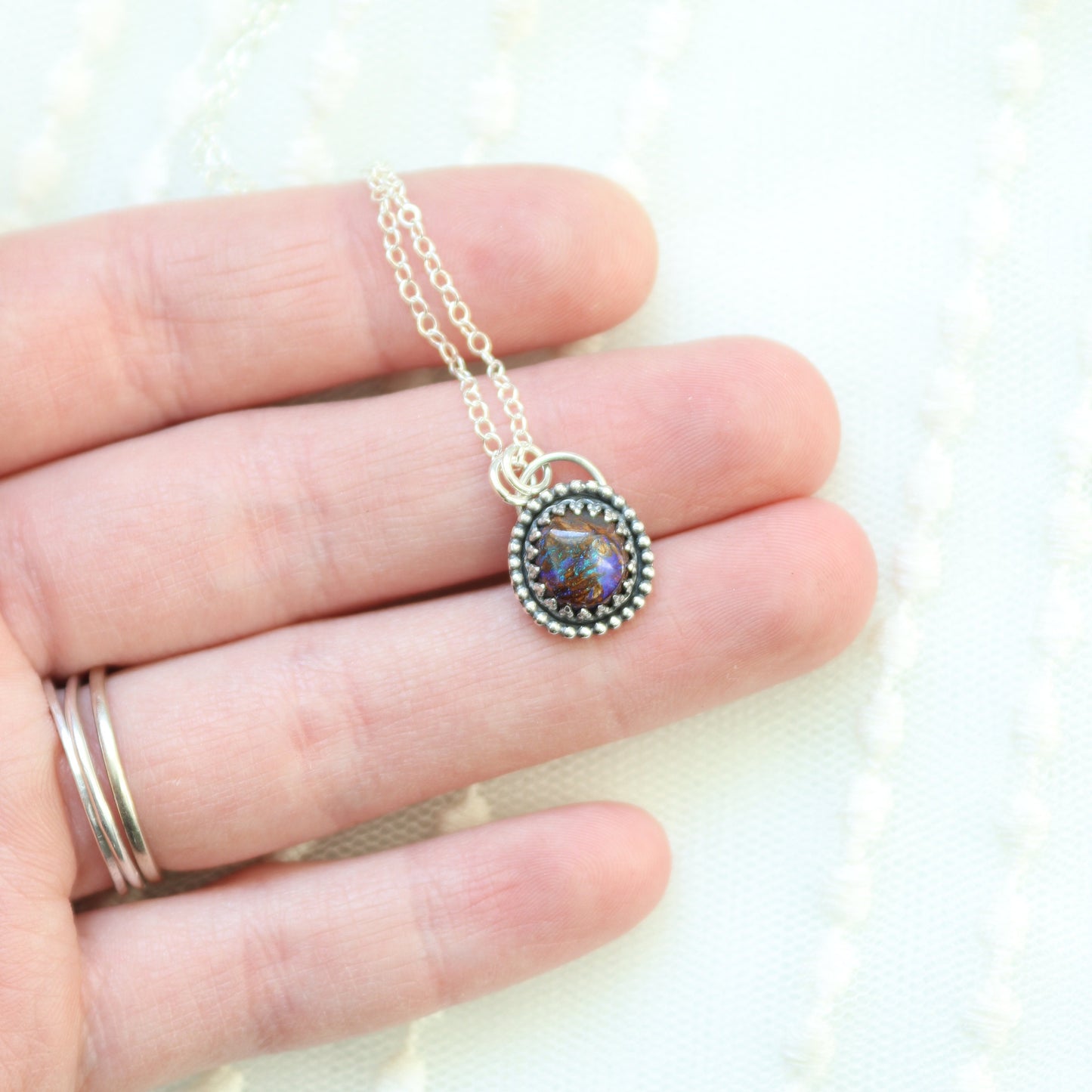Boulder Opal Necklace