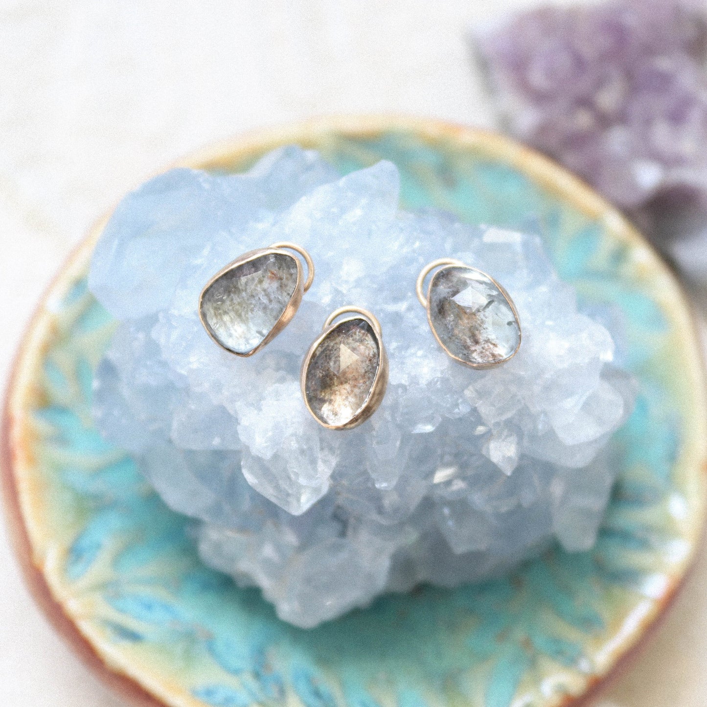Moss Aquamarine Necklace