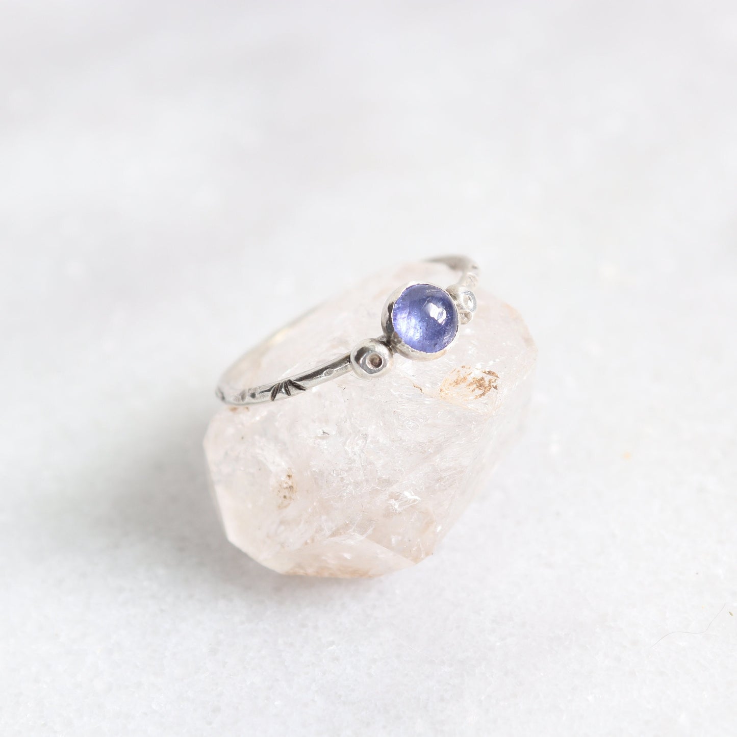 Tanzanite Stacking Ring