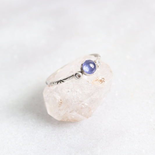 Tanzanite Stacking Ring