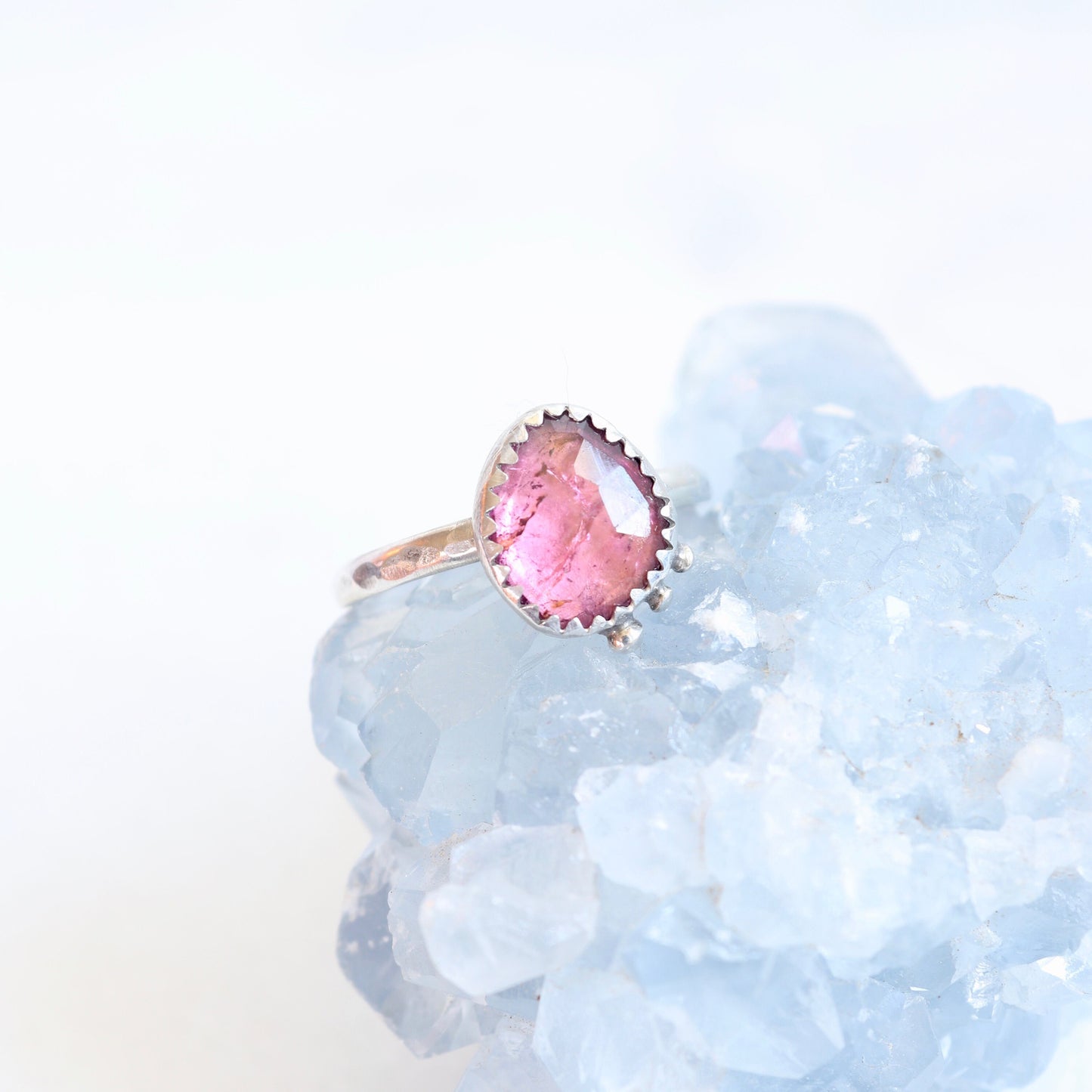 Pink Tourmaline Ring