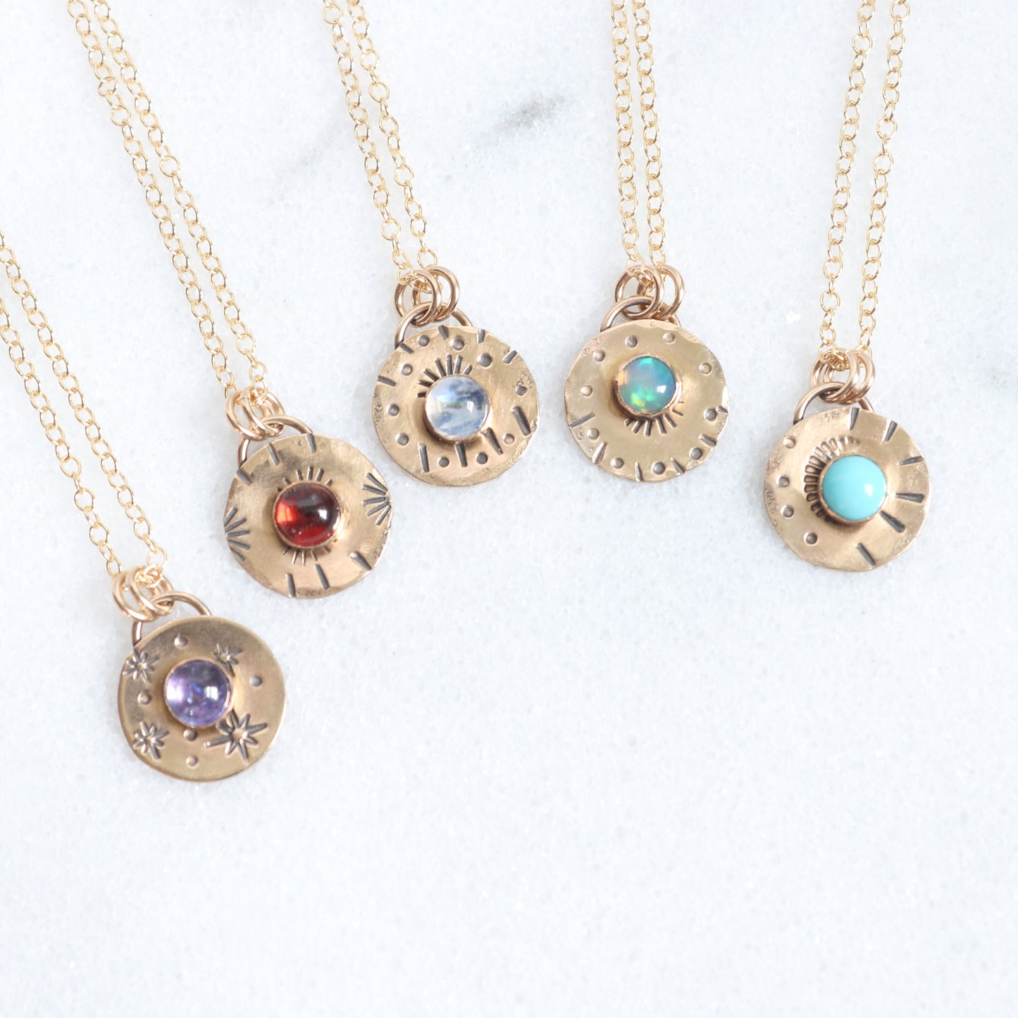 Moonstone Talisman Necklace