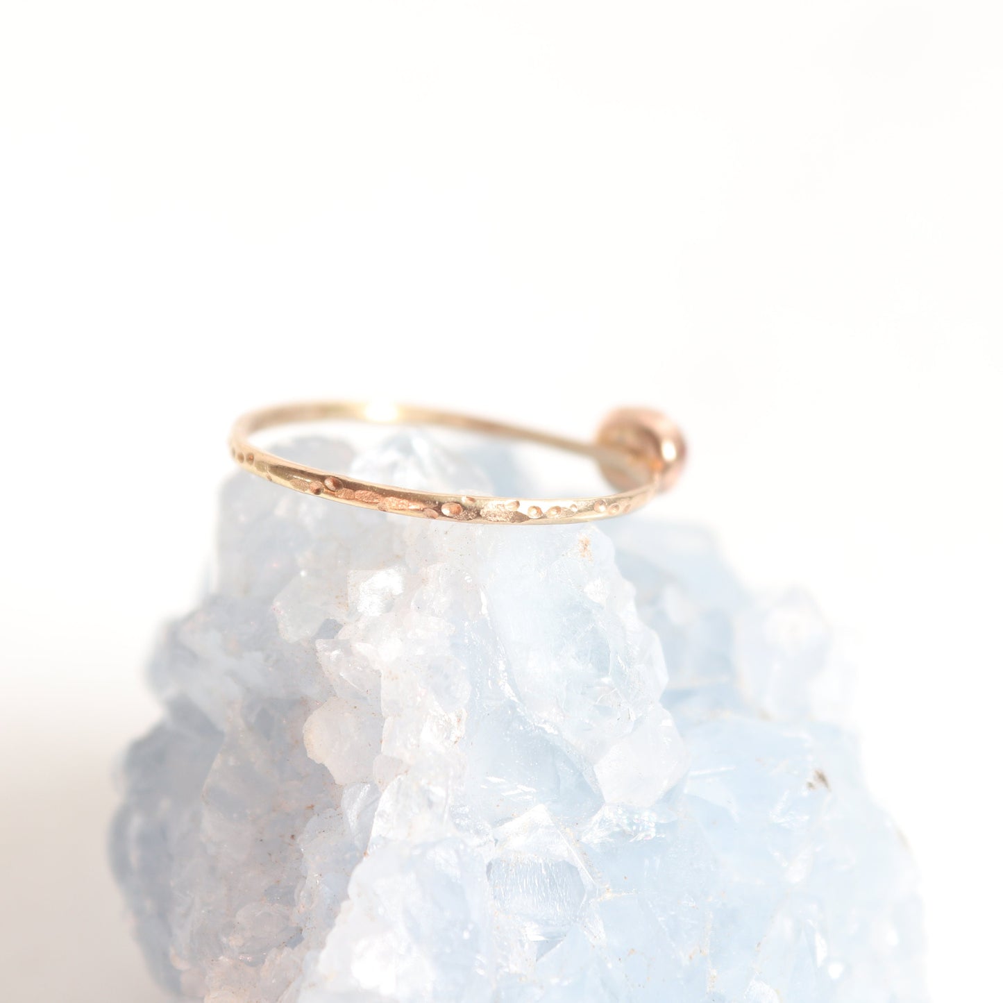 Pink Tourmaline Ring | Solid 14k Gold