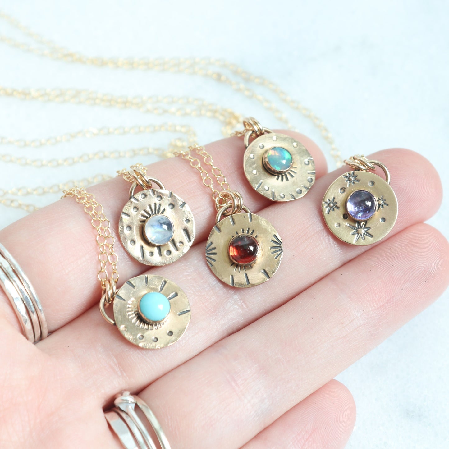 Moonstone Talisman Necklace