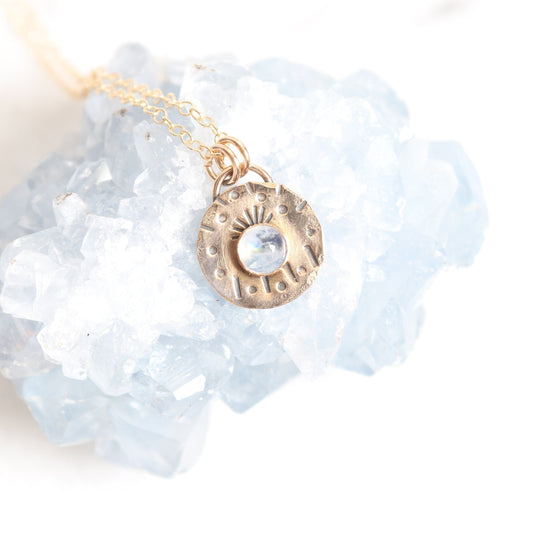 Moonstone Talisman Necklace