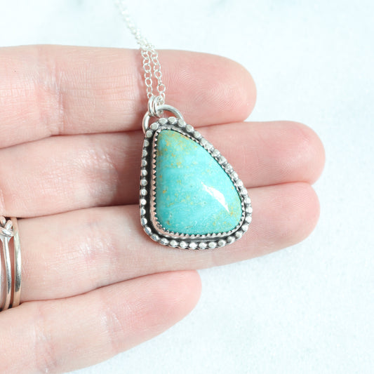 Sonoran Gold Turquoise Necklace