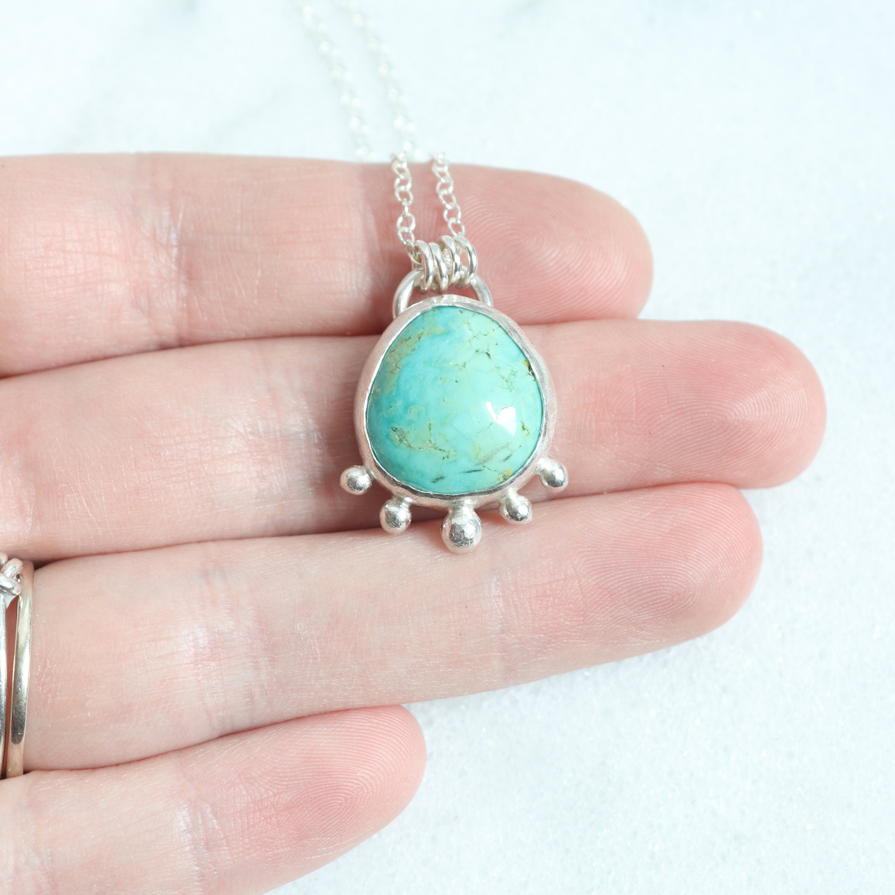 Sonoran Gold Turquoise Necklace