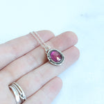 Load image into Gallery viewer, Tourmaline Gemstone Necklace
