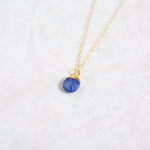 Load image into Gallery viewer, lapis gemstone necklace
